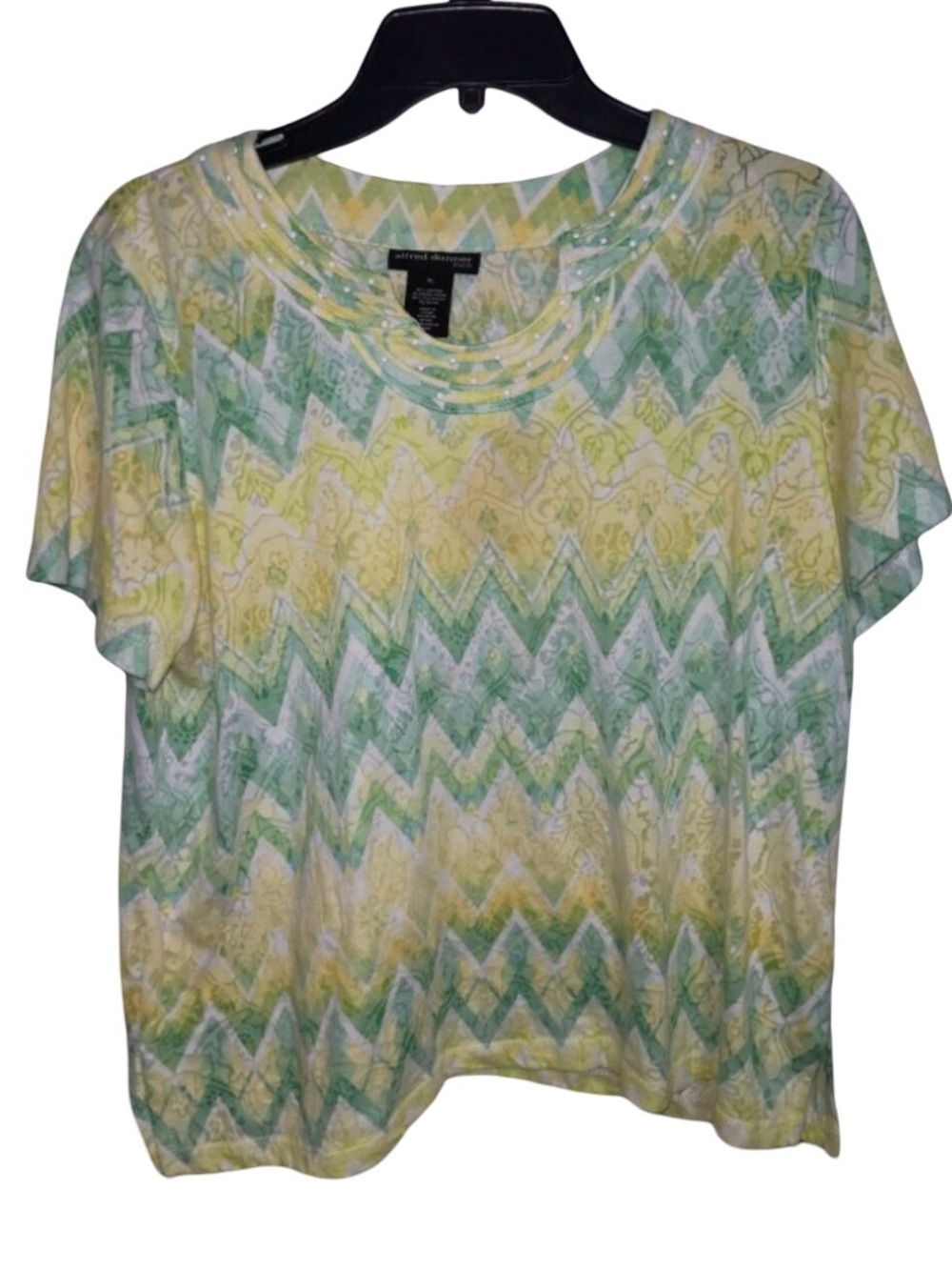 Alfred Dunner Petite Large short-sleeve Top